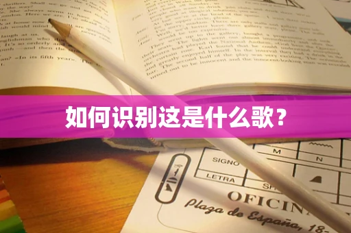 如何识别这是什么歌？