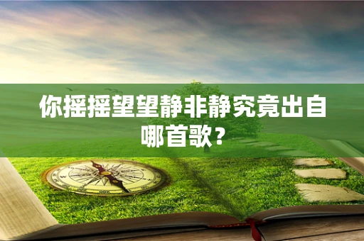 你摇摇望望静非静究竟出自哪首歌？