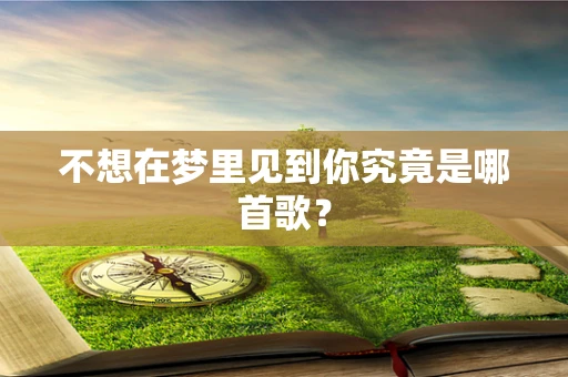 不想在梦里见到你究竟是哪首歌？