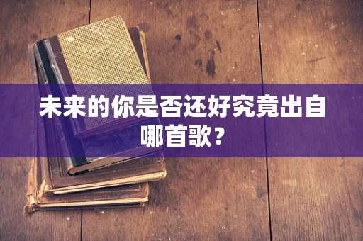 未来的你是否还好究竟出自哪首歌？