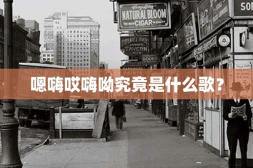 嗯嗨哎嗨呦究竟是什么歌？