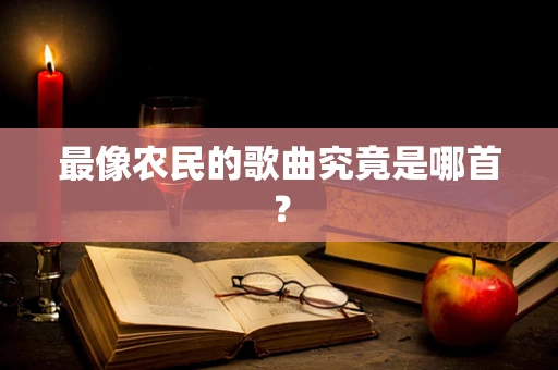 最像农民的歌曲究竟是哪首？