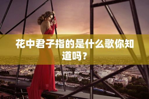 花中君子指的是什么歌你知道吗？