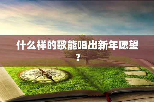 什么样的歌能唱出新年愿望？