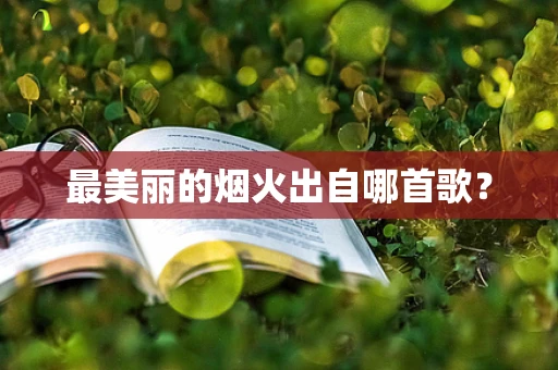最美丽的烟火出自哪首歌？