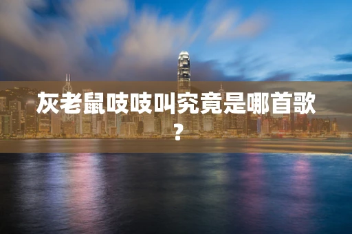 灰老鼠吱吱叫究竟是哪首歌？