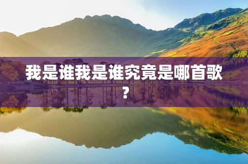 我是谁我是谁究竟是哪首歌？
