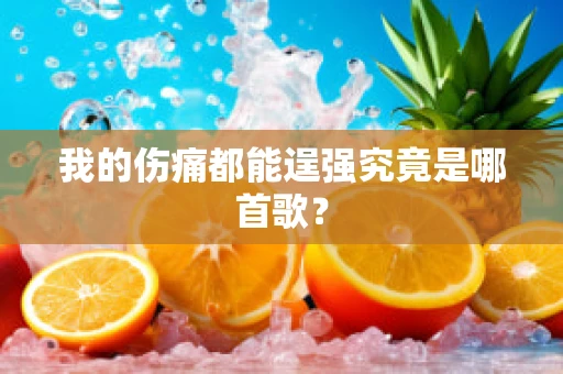 我的伤痛都能逞强究竟是哪首歌？