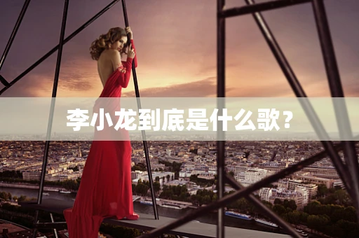 李小龙到底是什么歌？