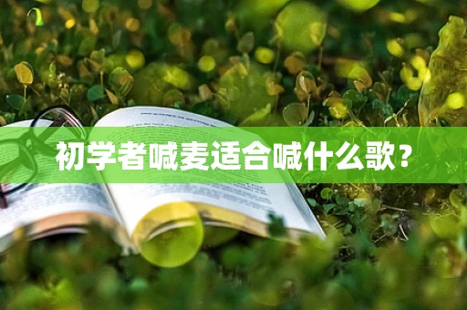 初学者喊麦适合喊什么歌？