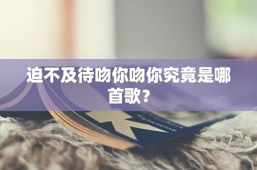 迫不及待吻你吻你究竟是哪首歌？