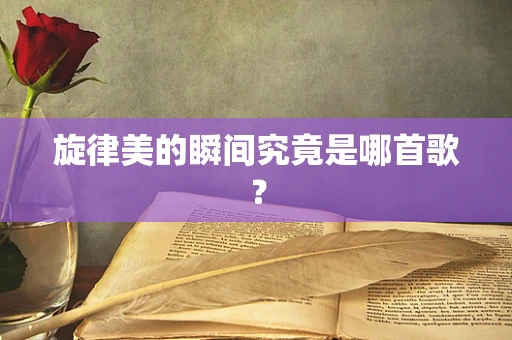 旋律美的瞬间究竟是哪首歌？