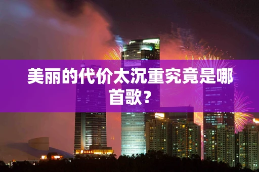 美丽的代价太沉重究竟是哪首歌？