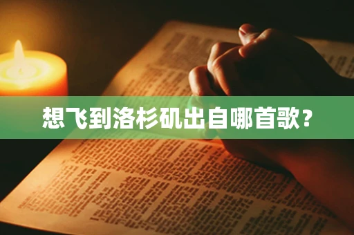 想飞到洛杉矶出自哪首歌？