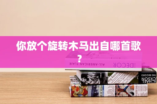 你放个旋转木马出自哪首歌？