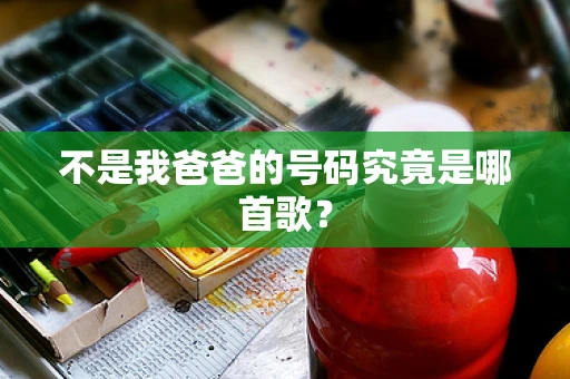 不是我爸爸的号码究竟是哪首歌？