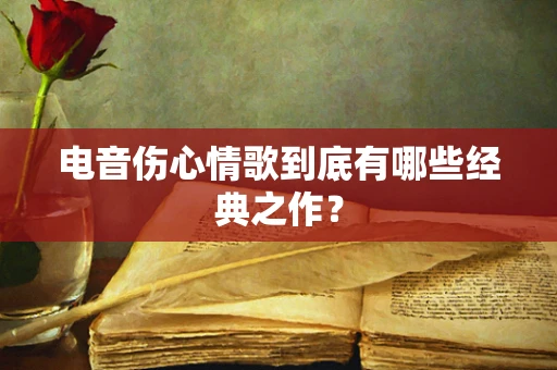 电音伤心情歌到底有哪些经典之作？