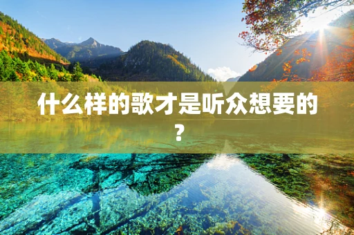 什么样的歌才是听众想要的？
