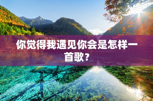 你觉得我遇见你会是怎样一首歌？
