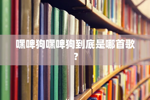 嘿啤狗嘿啤狗到底是哪首歌？