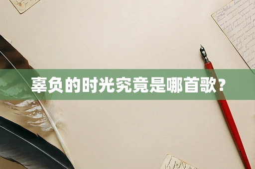 辜负的时光究竟是哪首歌？