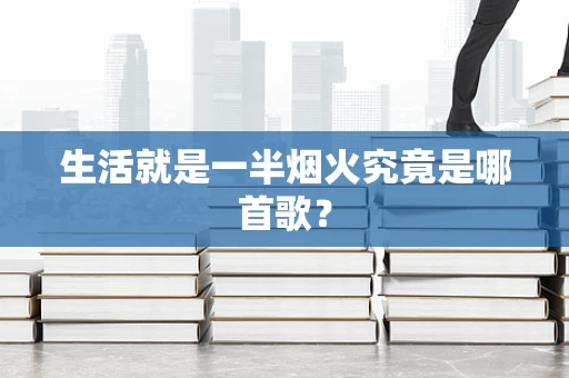 生活就是一半烟火究竟是哪首歌？