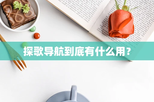 探歌导航到底有什么用？