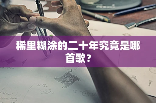 稀里糊涂的二十年究竟是哪首歌？