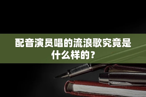 配音演员唱的流浪歌究竟是什么样的？