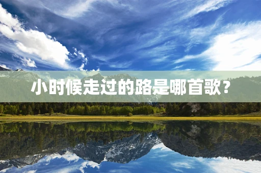 小时候走过的路是哪首歌？