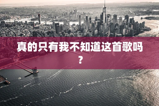 真的只有我不知道这首歌吗？