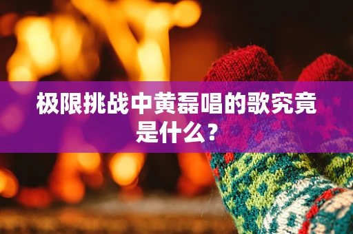 极限挑战中黄磊唱的歌究竟是什么？
