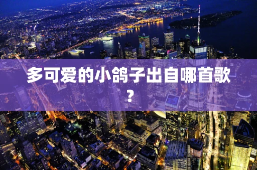 多可爱的小鸽子出自哪首歌？