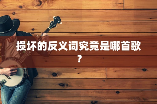 损坏的反义词究竟是哪首歌？