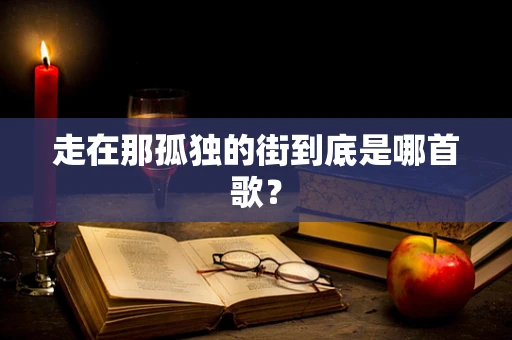 走在那孤独的街到底是哪首歌？