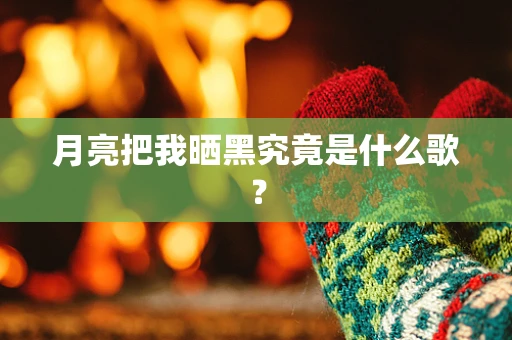 月亮把我晒黑究竟是什么歌？