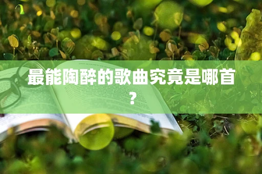 最能陶醉的歌曲究竟是哪首？