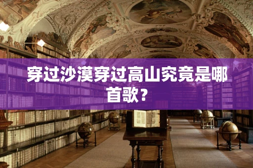 穿过沙漠穿过高山究竟是哪首歌？
