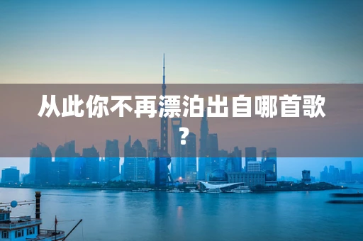 从此你不再漂泊出自哪首歌？
