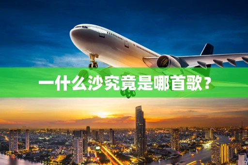 一什么沙究竟是哪首歌？