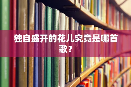 独自盛开的花儿究竟是哪首歌？